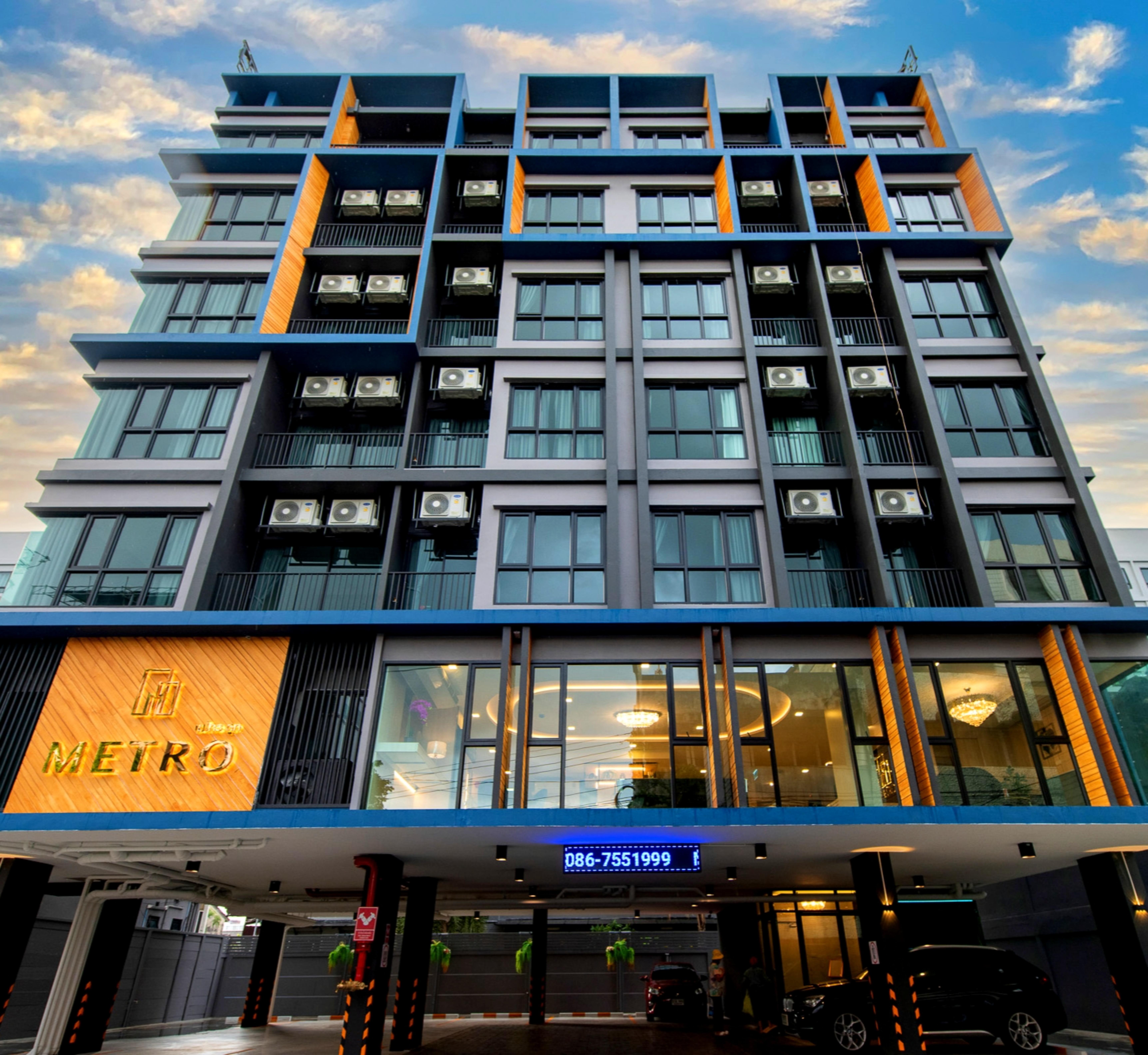 בנגקוק Metro Hotel Ratchada 36 מראה חיצוני תמונה